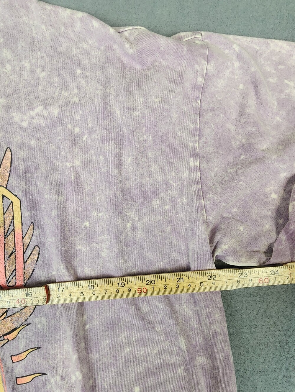 Zutter Free Bird Lavender Graphic Tee Streetwear Retro Style Womens Small - Picture 6 of 8